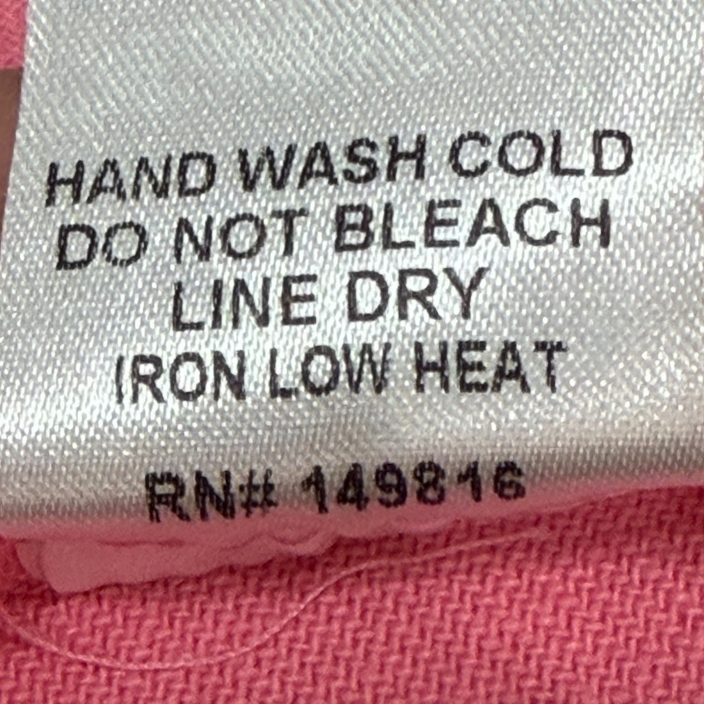 FORE Denim Ruffle Strap Pink Dress Women’s Large - Picture 9 of 9